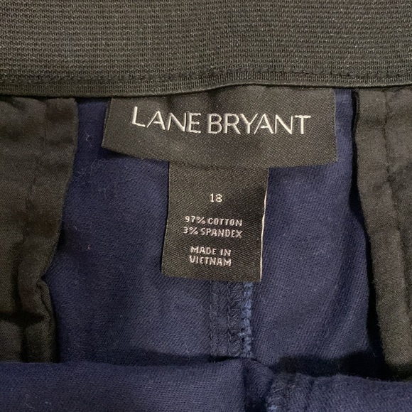 Lane Bryant navy blue shorts with pocket details - Picture 4 of 4